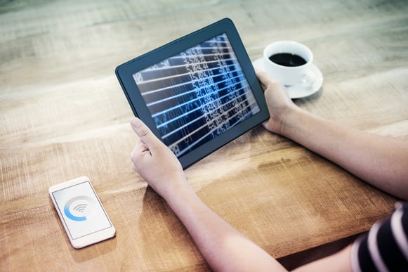 wifi against stocks and shares